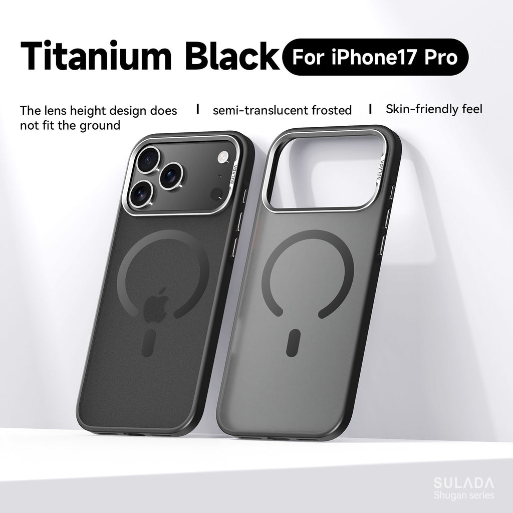 Frosted Magnetic Case Shockproof Hybrid Cover for Iphone 17 Pro Max/17 Pro/17