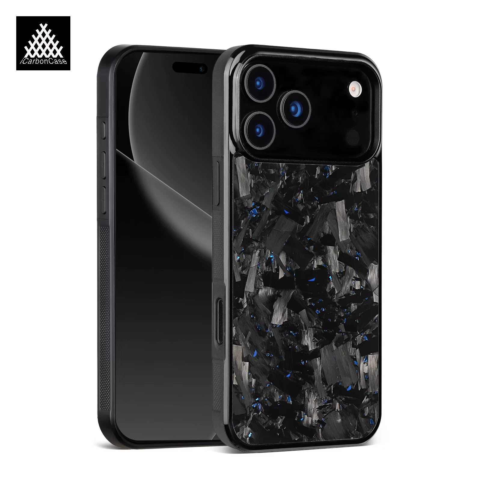 Magnetic Big Colored Forged Carbon Fiber Case for New Iphone 17 Air 17Pro 17 Pro Max Protective Premium Phone Cover with Magsafe