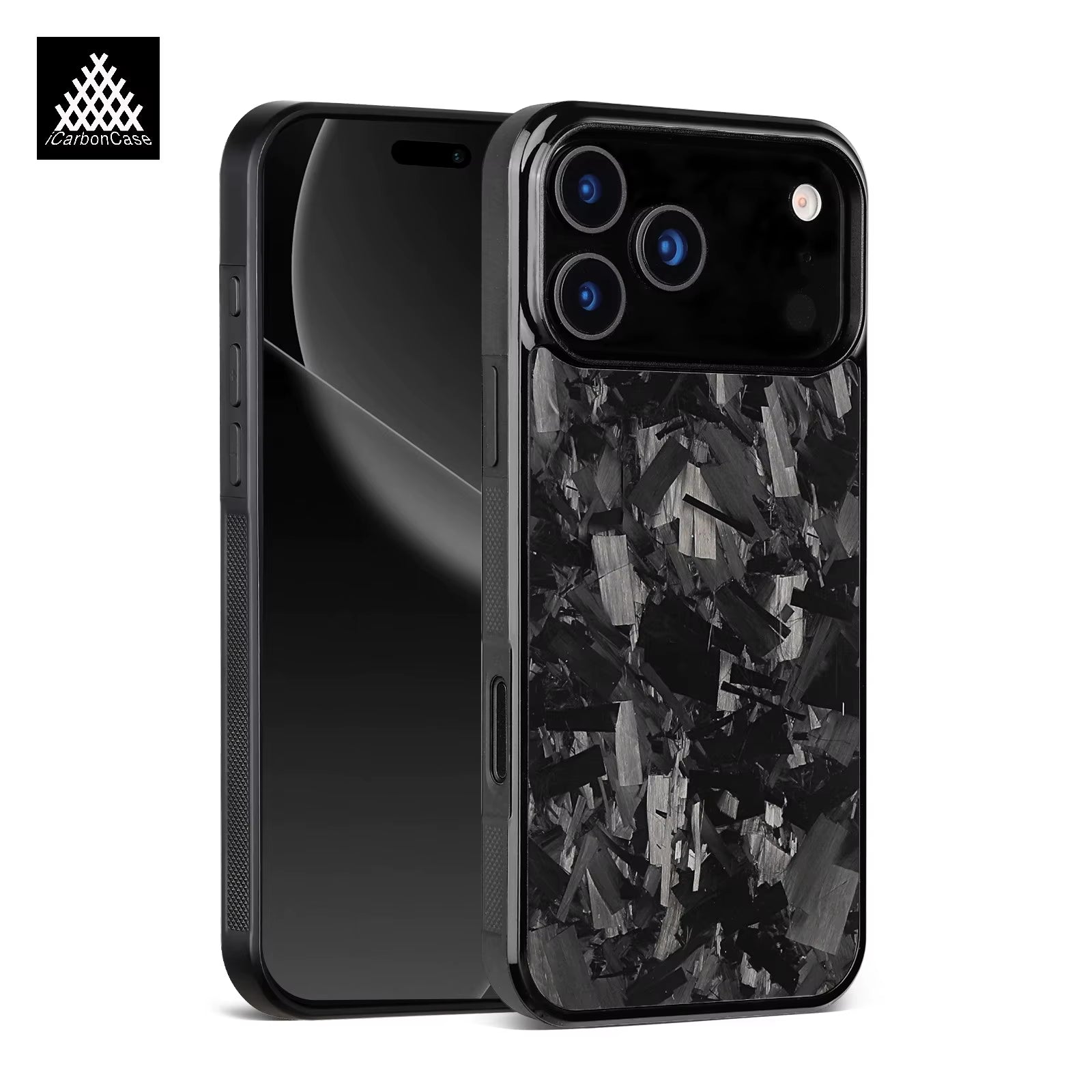 Magnetic Big Colored Forged Carbon Fiber Case for New Iphone 17 Air 17Pro 17 Pro Max Protective Premium Phone Cover with Magsafe