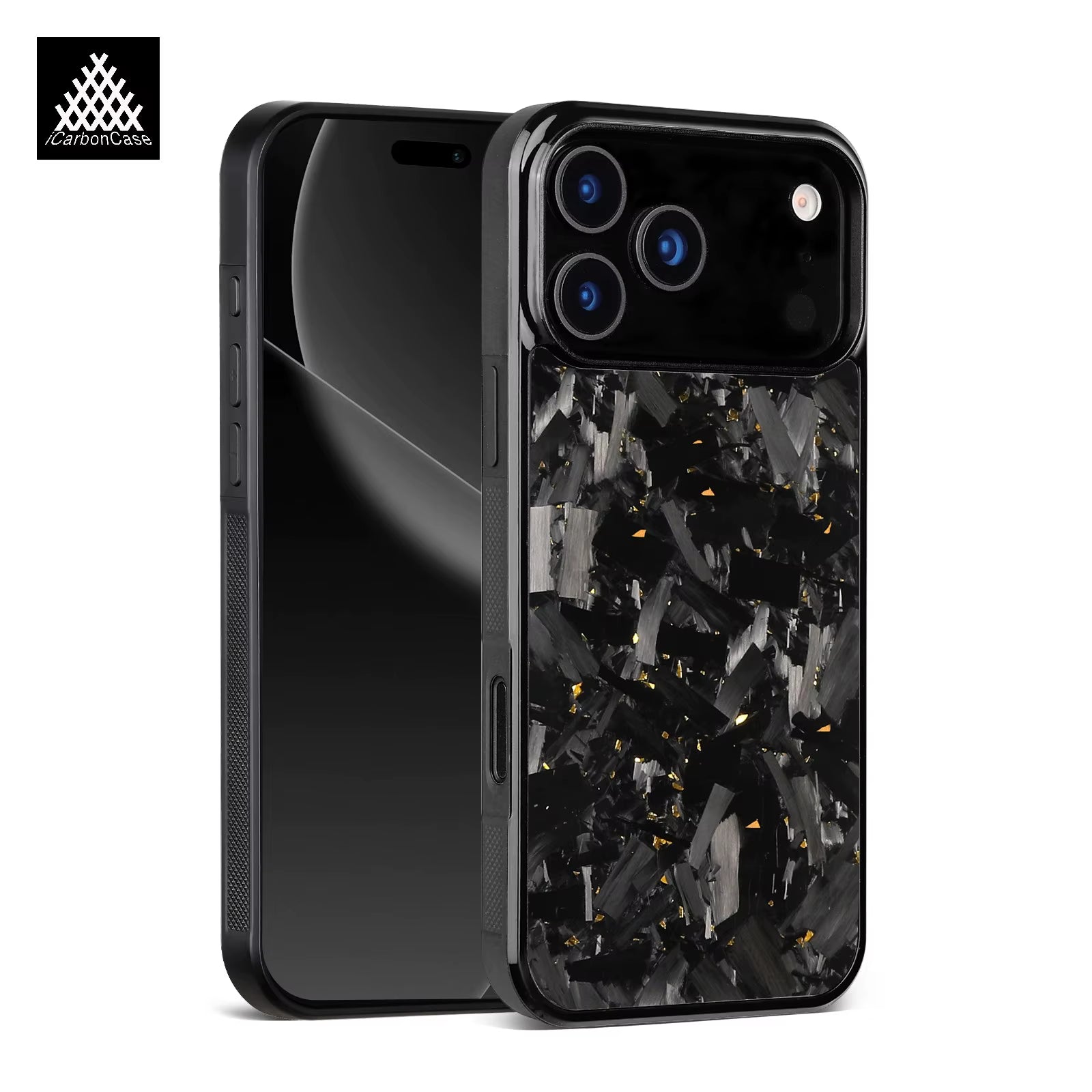 Magnetic Big Colored Forged Carbon Fiber Case for New Iphone 17 Air 17Pro 17 Pro Max Protective Premium Phone Cover with Magsafe