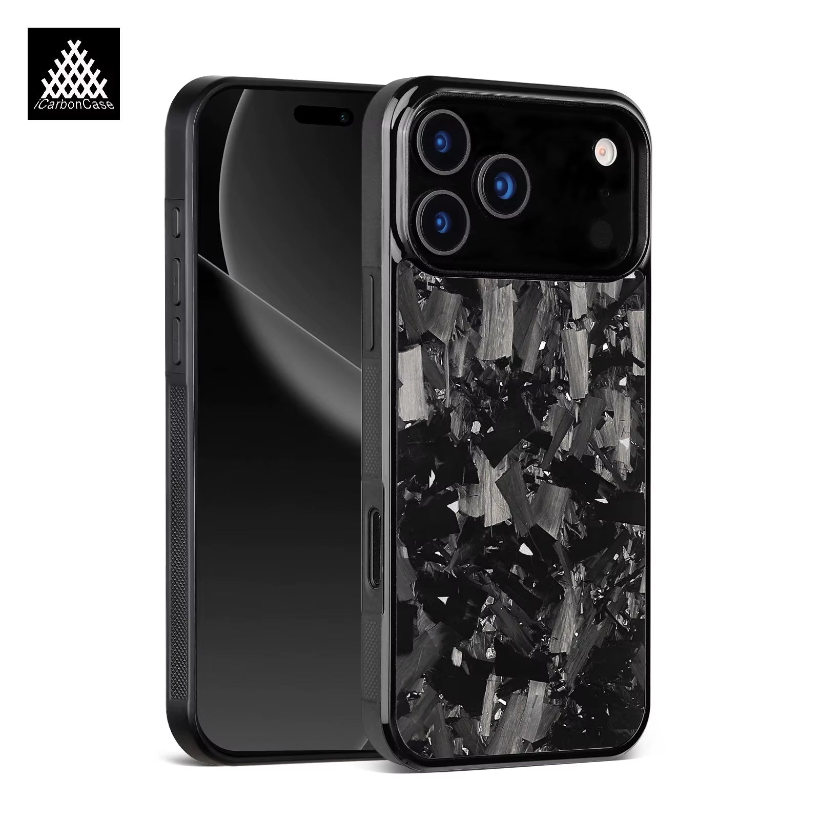 Magnetic Big Colored Forged Carbon Fiber Case for New Iphone 17 Air 17Pro 17 Pro Max Protective Premium Phone Cover with Magsafe