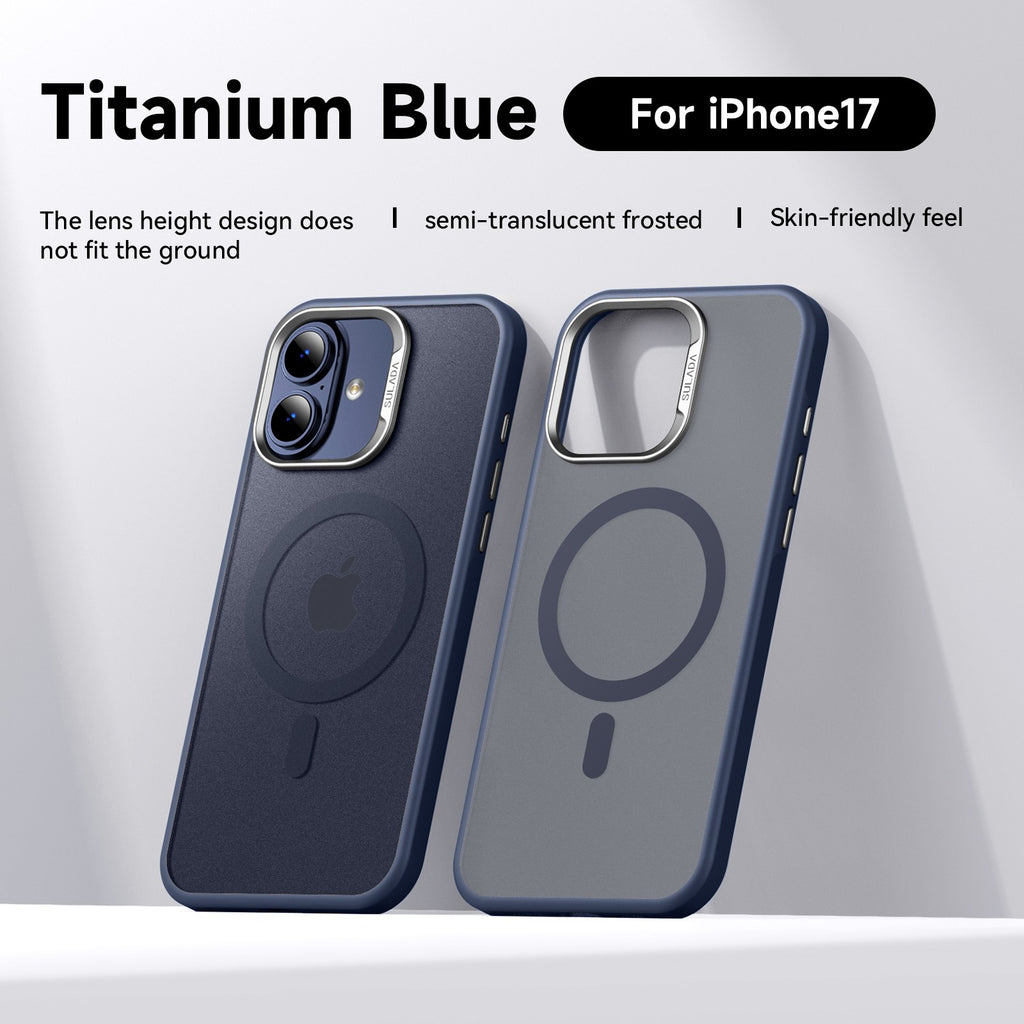 Frosted Magnetic Case Shockproof Hybrid Cover for Iphone 17 Pro Max/17 Pro/17