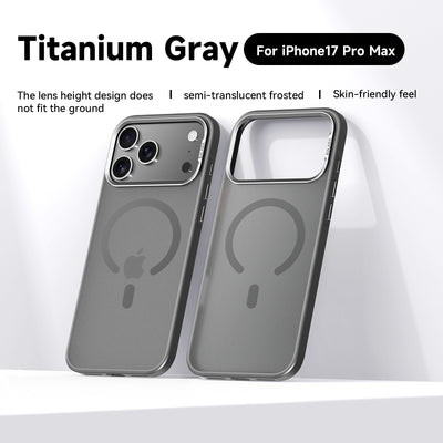 Frosted Magnetic Case Shockproof Hybrid Cover for Iphone 17 Pro Max/17 Pro/17