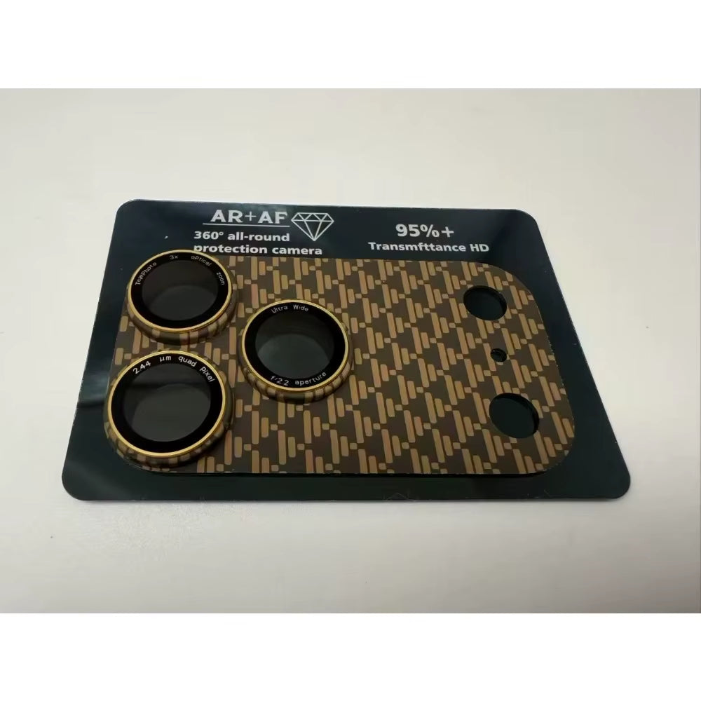 Kevlar Carbon Fiber Full Camera Lens Protector Glass Cover for Iphone 17 Pro Max 17 Air High Quality Phone Lens Accessories Case