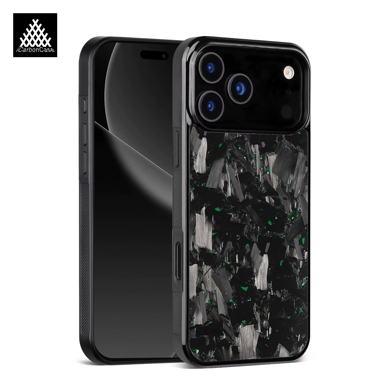 Magnetic Big Colored Forged Carbon Fiber Case for New Iphone 17 Air 17Pro 17 Pro Max Protective Premium Phone Cover with Magsafe