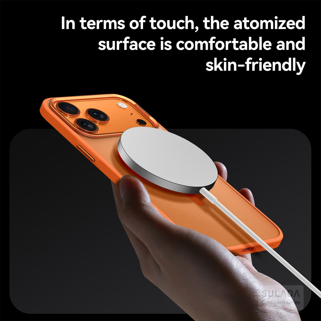 Frosted Magnetic Case Shockproof Hybrid Cover for Iphone 17 Pro Max/17 Pro/17